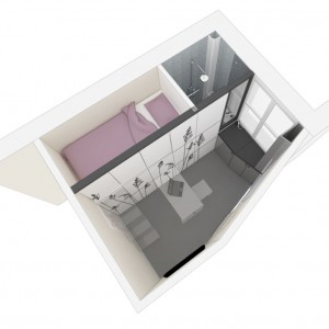 تصویر - آپارتمانی کوچک و باورنکردنی ، اثر استودیو معماری Kitoko Studio ، فرانسه - معماری