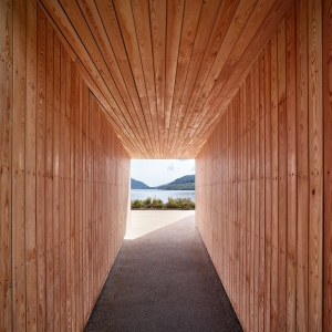 تصویر - نظرگاه هرمی شکل ، هنرنمایی بی نظیر BTE architecture ، اسکاتلند - معماری