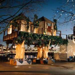 عکس - خانه درختی با الهام از سبک آفریقایی در لندن