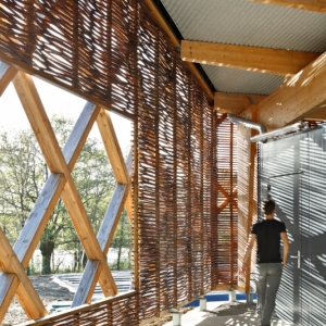 تصویر - مرکز اصلاح نباتات و گیاهان ارگانیک ، اثر مشاور معماری Mabire Reich ، فرانسه - معماری