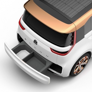 تصویر - رونمایی فولکس واگن از BUDD-e vw در نمایشگاه CES 2016 - معماری