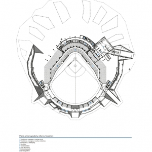 تصویر - استادیوم Sonora ، اثر تیم طراحی 3Arquitectura ، مکزیک - معماری