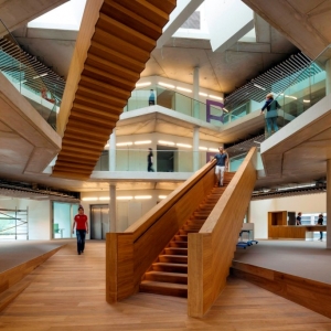 عکس - ساختمان اداری Tetra در موسسه تحقیقاتی Deltares , اثر تیم معماری Jeanne Dekkers , هلند