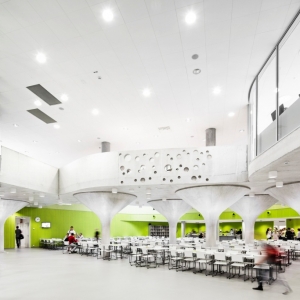 تصویر - مرکز آموزشی  ورزشی Kastelli  ، اثر تیم معماری Lahdelma و Mahlamäki ، فنلاند - معماری