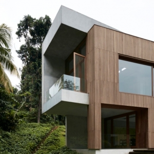 تصویر - خانه Astrid Hill  ، اثر معماران Tsao و McKown ، سنگاپور - معماری
