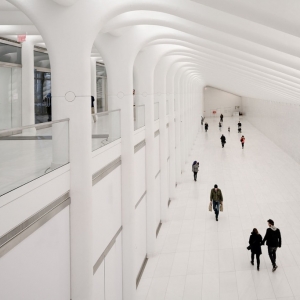 تصویر - مرکز حمل و نقل مرکز تجارت جهانی ، اثر معمار Santiago Calatrava ، نیویورک - معماری