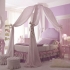 عکس - 19 ایده برای تختخواب های سایبان دار اتاق پرنسس های کوچک