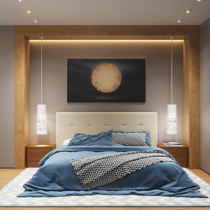 تصویر - 27 اتاق خواب با نورپردازی خیره کننده - معماری