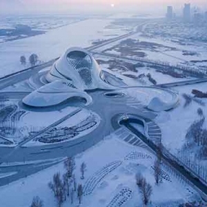 تصویر - خانه اپرا ،تندیسی پاسخگو به طبیعت ،چین - معماری