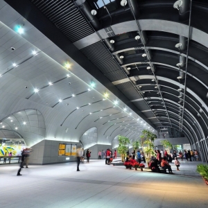تصویر - ایستگاه MRT پارک شهر Taipei ، اثر تیم معماری Che Fu Chang ، تایوان  - معماری
