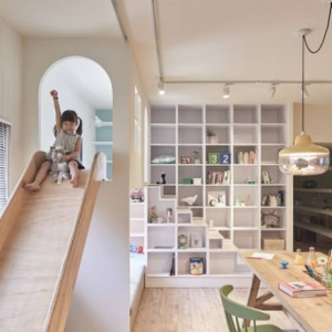 عکس - آپارتمانی با فضایی جذاب برای کودکان