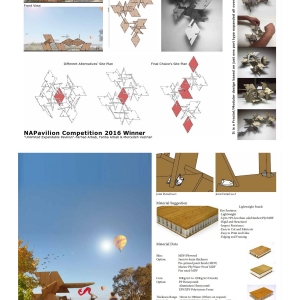 تصویر - پاویون NAPavilion دانشگاه معماری USC کالیفرنیا , اثر تیم معماری فرهاد ارباب ، فریبا ارباب ، مرسده وزیریان , ایران - معماری