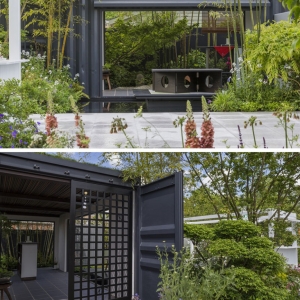 تصویر - نمونه هایی از طراحی فضای سبز در نمایشگاه گل 2016 چلسی - معماری