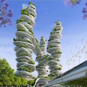 تصویر - پروژه شهر هوشمند پاریس در سال 2050 - معماری