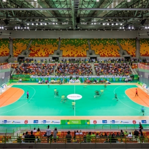 تصویر - ورزشگاه هندبال بازی های المپیک ریو 2016 ، اثر تیم Oficina de Arquitetos و LSFG Arquitetos Associados ، برزیل - معماری