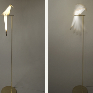 تصویر - چراغهای پرنده اریگامی - معماری