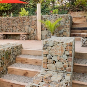 تصویر - گابیون ( Gabion ) چیست و دارای چه کاربردی می باشد ؟  - معماری