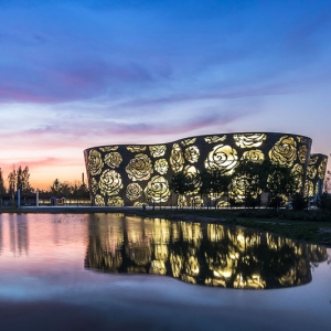 تصویر - موزه گل رز ( Rose Museum ) ، اثر تیم معماری NEXT Architects ، چین - معماری