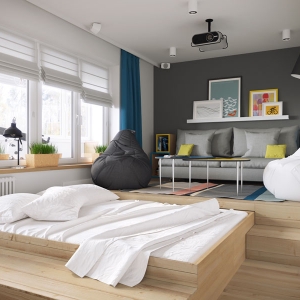 تصویر - راه حلی هوشمندانه برای طراحی تخت خواب در آپارتمانهای کوچک - معماری