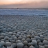 عکس - توپ های یخی دریاچه میشیگان و ساحل Stroomi
