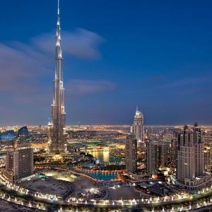 تصویر - برج خلیفه ( Burj Khalifa ) ، اثر تیم معماری SOM ، امارات متحده عربی - معماری