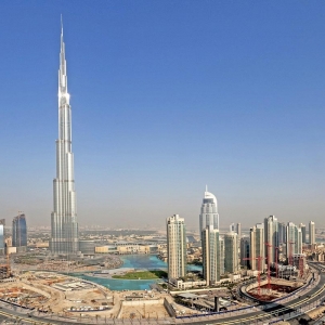 تصویر - برج خلیفه ( Burj Khalifa ) ، اثر تیم معماری SOM ، امارات متحده عربی - معماری