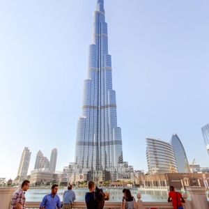 تصویر - برج خلیفه ( Burj Khalifa ) ، اثر تیم معماری SOM ، امارات متحده عربی - معماری