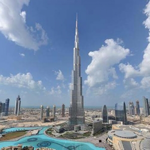 تصویر - برج خلیفه ( Burj Khalifa ) ، اثر تیم معماری SOM ، امارات متحده عربی - معماری