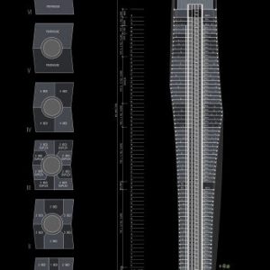 تصویر - برج Cayan , اثر تیم معماری Skidmore, Owings & Merrill - SOM , امارات متحده عربی - معماری