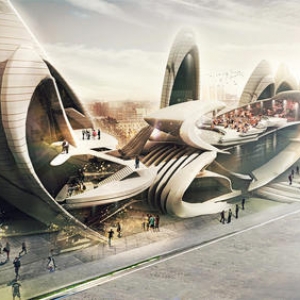 تصویر - تیم ایرانی-آلمانی برنده یک رقابت معماری در روسیه شد - معماری
