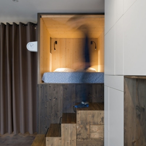 تصویر - نگاهی به ایده ای مبتکرانه در طراحی یک آپارتمان بسیار کوچک - معماری