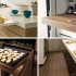 عکس - ایده های طراحی آشپزخانه - صفحات کشویی