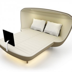 تصویر - تختخوابی از آینده (Bed Of The Future) ، اثر طراح Axel Enthoven ، سال 2013 - معماری