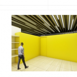 تصویر - به رنگ زرد ، بازسازی دفتر مرکزی شرکت بازرگانی آی پارت ، اثر دفتر معماری هرم ، تهران - معماری