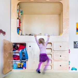 تصویر - ایده های طراحی اتاق خواب کودک ،مکانی دنج برای بازی و کتاب خواندن - معماری