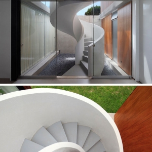 تصویر - 16 نمونه پله مدرن مارپیچی - معماری