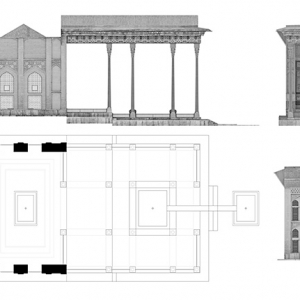 تصویر - بازسازی دیجیتالی کاخ آینه اصفهان توسط محمد یزدی راد - معماری