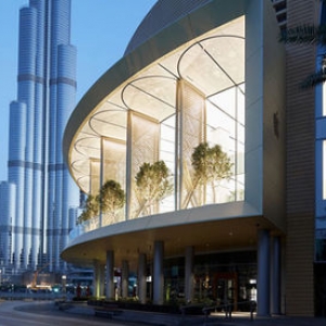 تصویر - نسخه اماراتی کمپانی اپل افتتاح شد - معماری