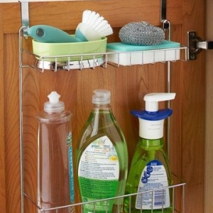 تصویر - راهکارهایی برای سازماندهی مفید کابینت زیر سینک ظرفشویی - معماری