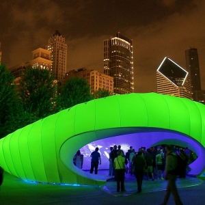 تصویر - پاویون Burnham ، اثر Zaha Hadid Architects ، شیکاگو - معماری