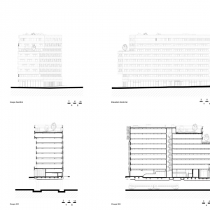 تصویر - ساختمان اداری Be Open , اثر آتلیه معماری d Architecture Brenac-Gonzalez , فرانسه - معماری