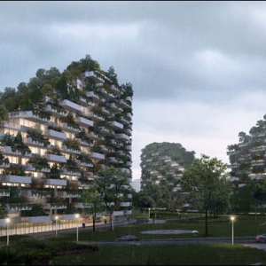 تصویر - رونمایی اولین شهر‌-جنگل‌ جهان در چین - معماری