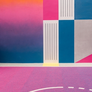 تصویر - بازطراحی زمین بسکتبال Rue Duperre , اثر استودیو Ill-Studio , پاریس - معماری