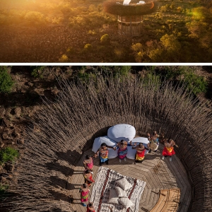 تصویر - خوابیدن در آشیانه پرنده در کنیا - معماری