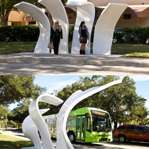تصویر - ایده های خلاقانه در طراحی مبلمان شهری -ایستگاه اتوبوس شهری - معماری