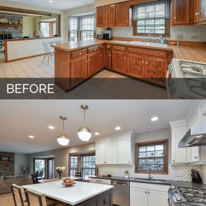 تصویر - نمونه های جالب توجه از قبل و بعد از بازسازی آشپزخانه - معماری