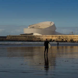 تصویر - ترمینال کشتی های تفریحی بندر Matosinhos , اثر معماران Luís Pedro Silva Arquitecto ، پرتغال - معماری