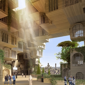 تصویر - کانسپت قرون وسطایی برای طرح بازسازی شهر موصل - معماری