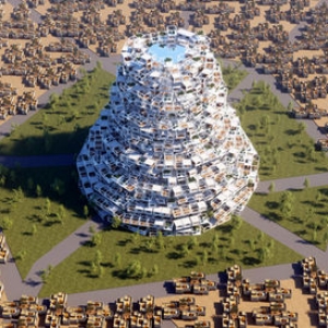 تصویر - برج بابل جدید طراحی شد - معماری