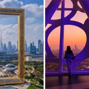 تصویر - Dubai Frame , اثر معمار Fernando Donis , امارات متحده عربی - معماری